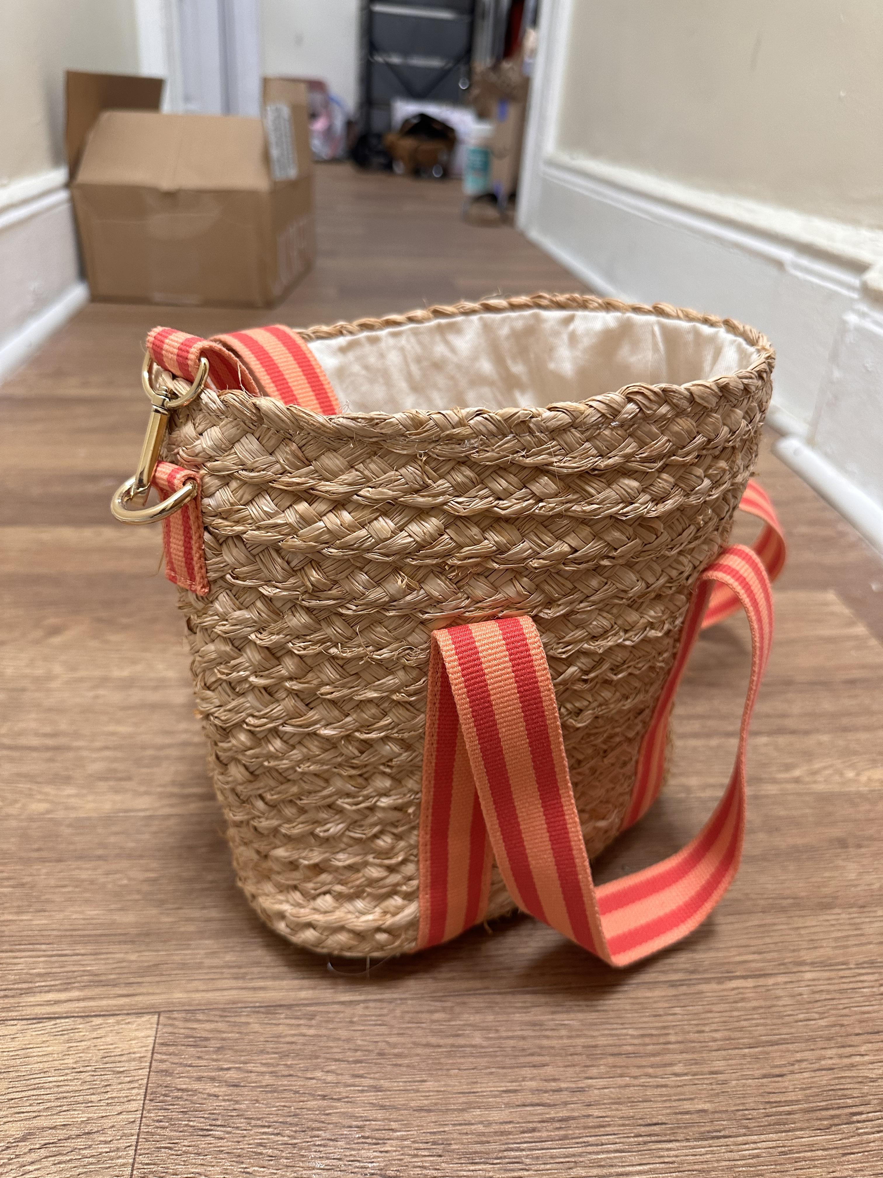 Raffia Straw Mini Tote Bag For Women | Factory