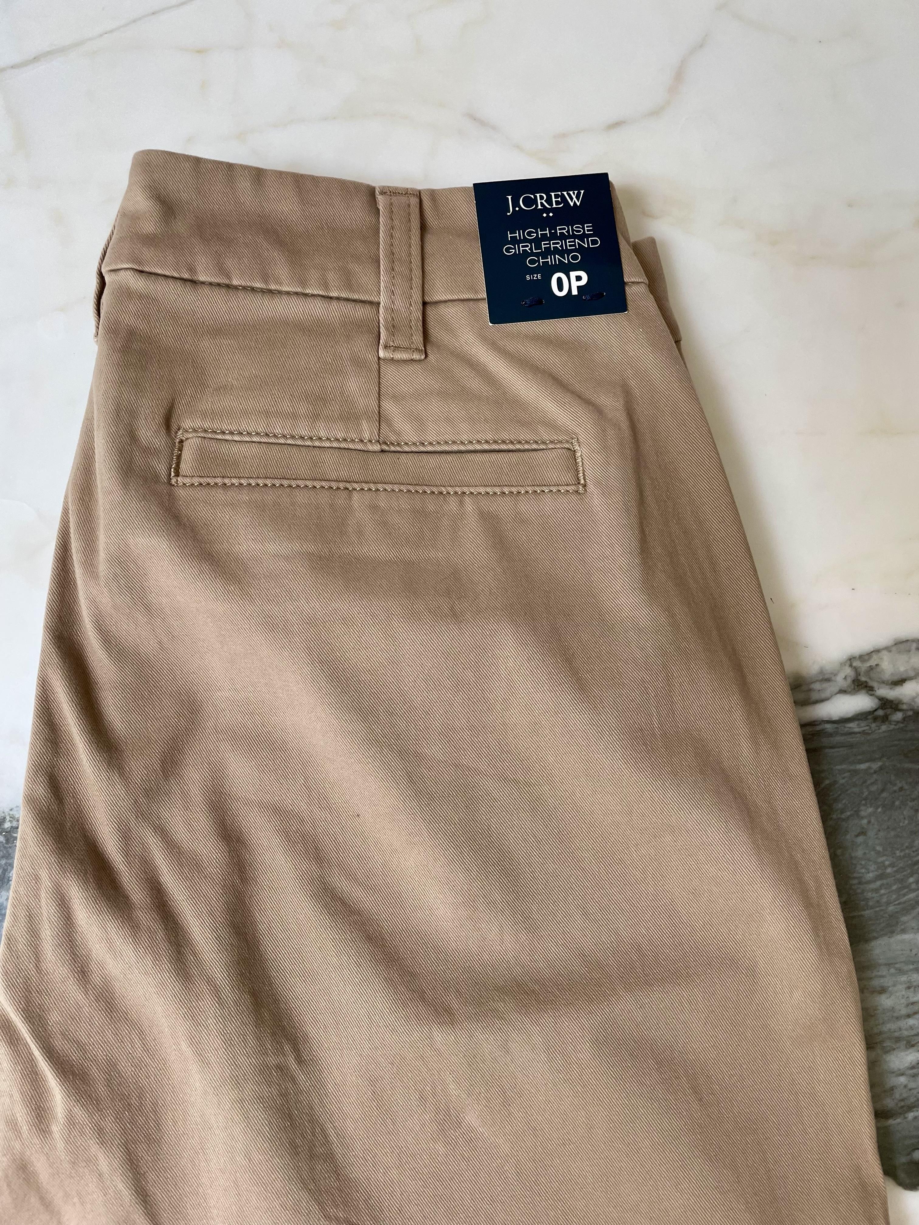 High-rise Girlfriend Chino Pant For Women | Factory
