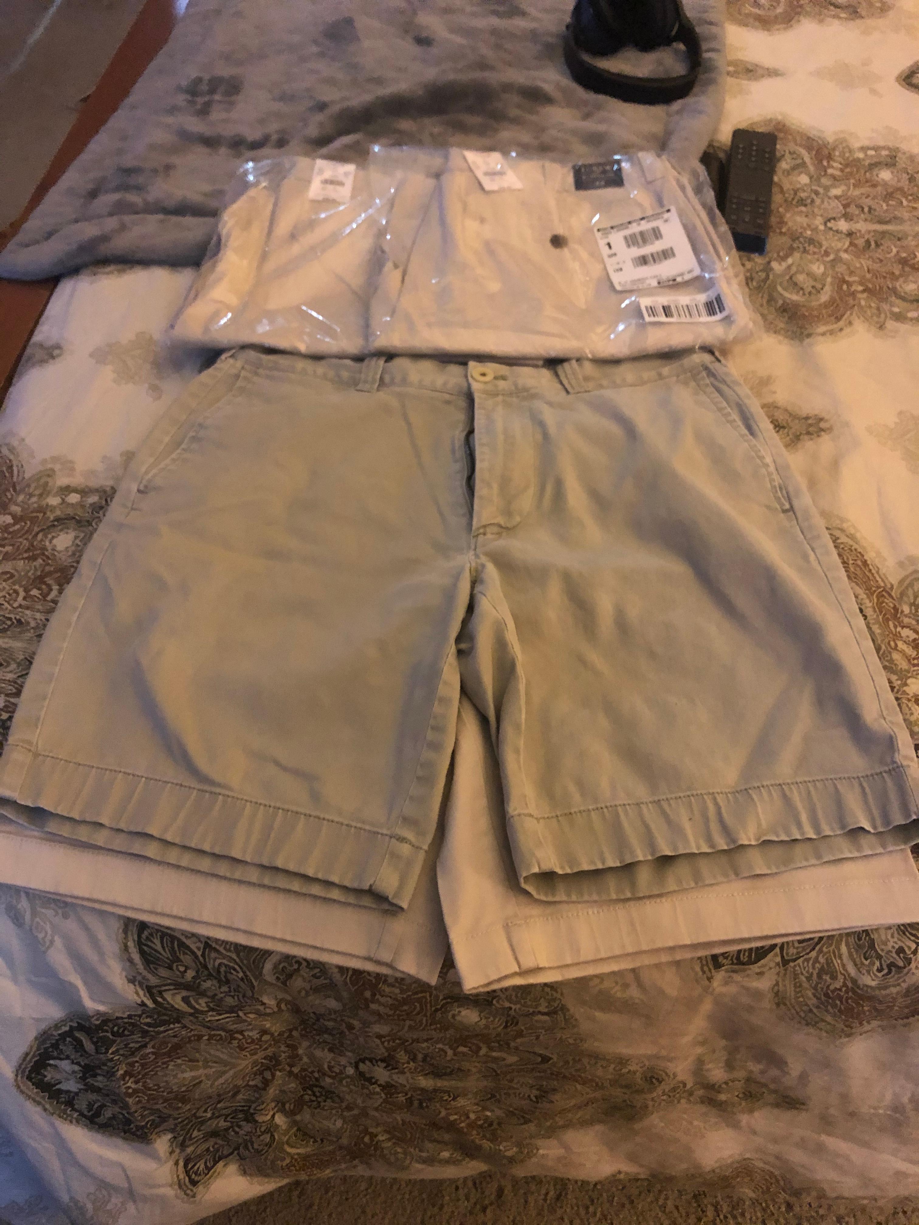 9" flex chino short