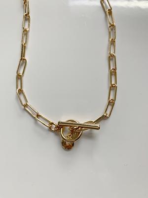 J crew deals paper clip necklace