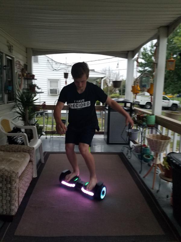 Photo submitted with review of product