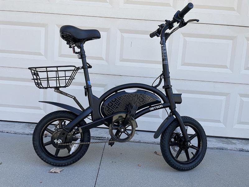 Jetson bolt hot sale electric bike basket