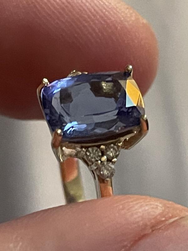 Blue Tanzanite 10k Yellow Gold Ring 2.19ctw - DOK1859 | JTV.com