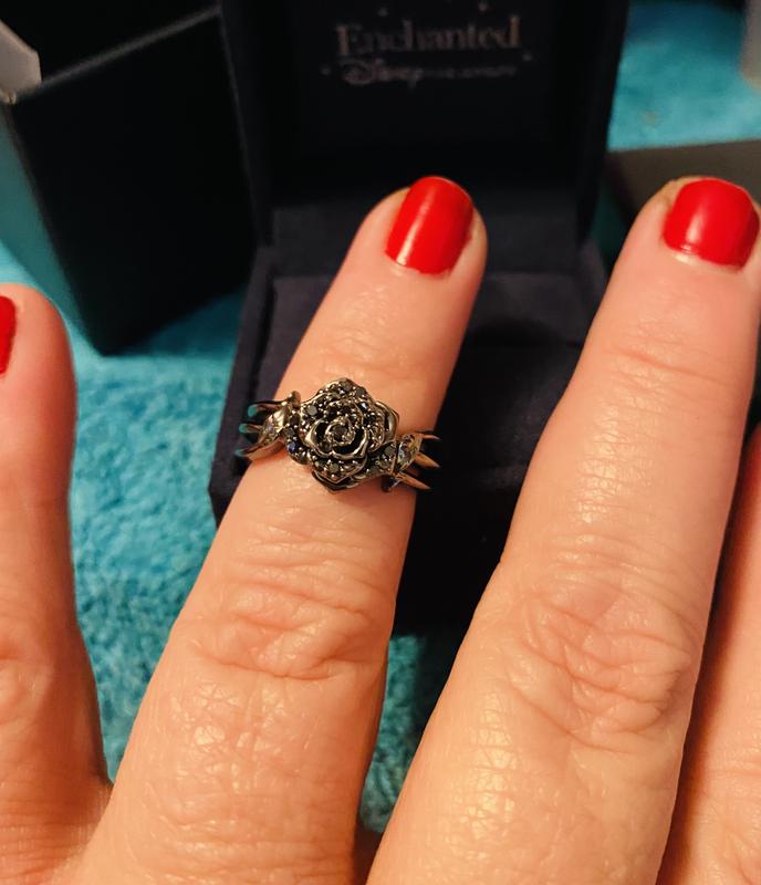 Maleficent rose deals ring