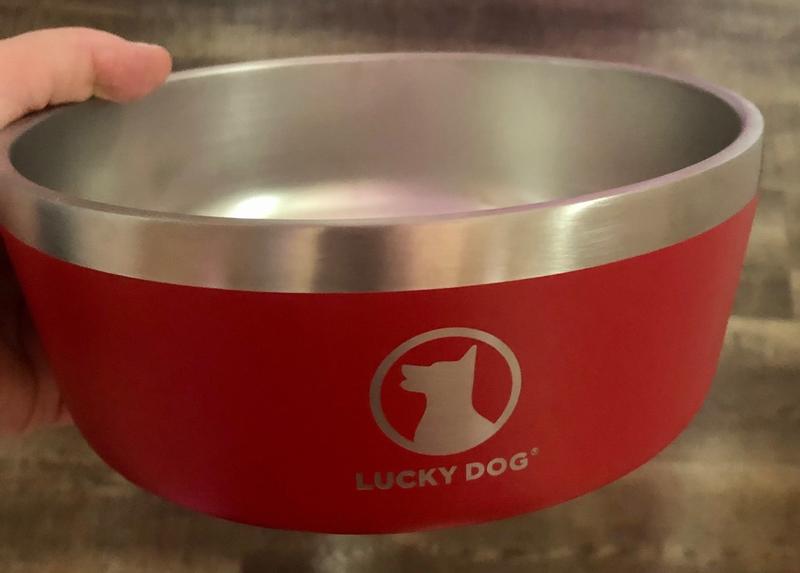 40 oz. of space for pet's food or water