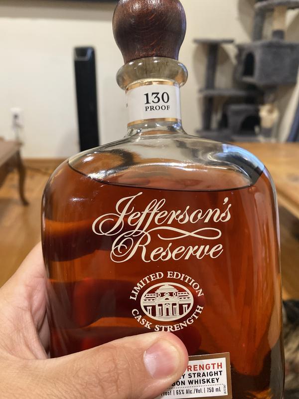 Jefferson's Reserve Cask Strength - Jefferson's Bourbon
