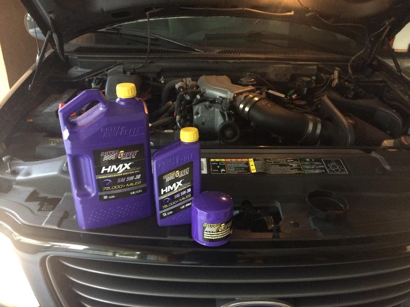 Royal Purple 11744: HMX High Mileage Synthetic Motor Oil 5W30 - JEGS