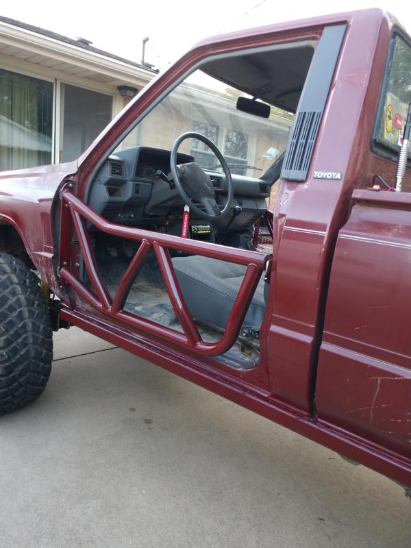 Toyota pickup clearance tube doors