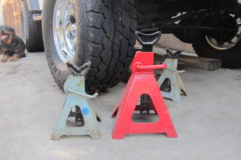 to 16 1/4 in JEGS 80068 3-Ton Jack Stands Height Range 12 in High Strength We 