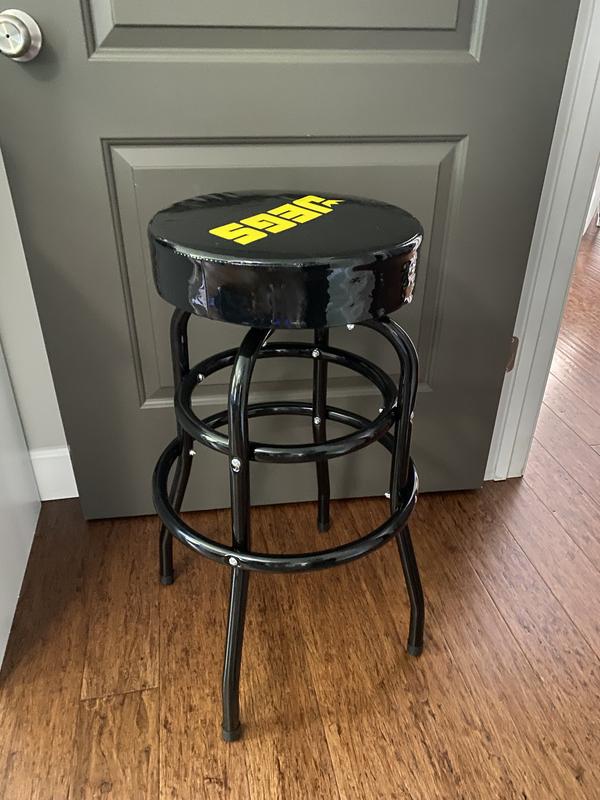 JEGS Heavy-Duty Shop Stool with Wheels