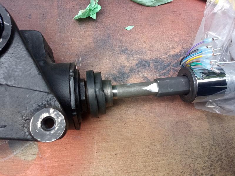 Trim 2 Dia Chrome JEGS 70462 Universal Floor Shift Tilt Steering Column