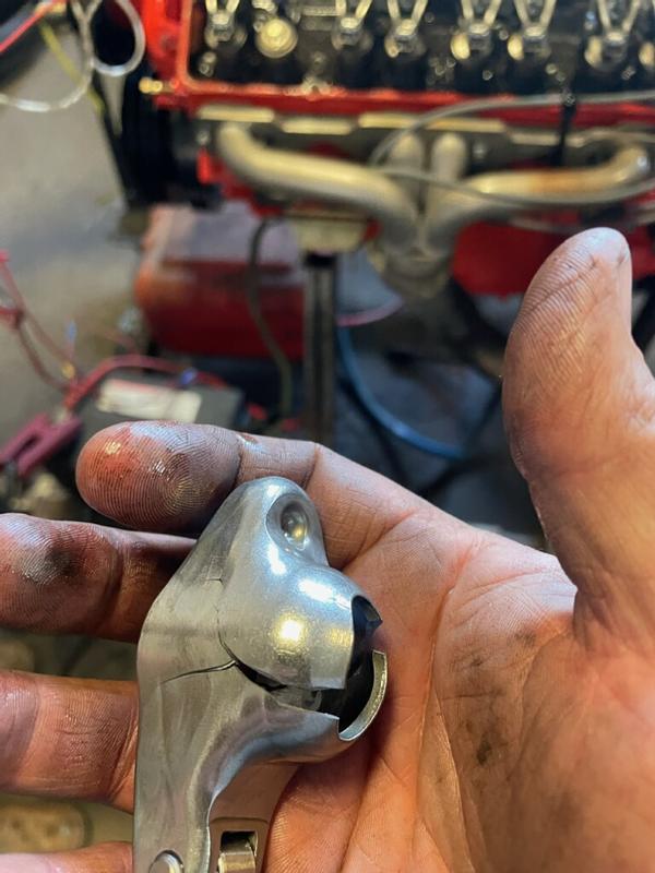 SBC Valve Train Upgrade JEGS Stamped Steel Roller Tip Rocker Arms For ...
