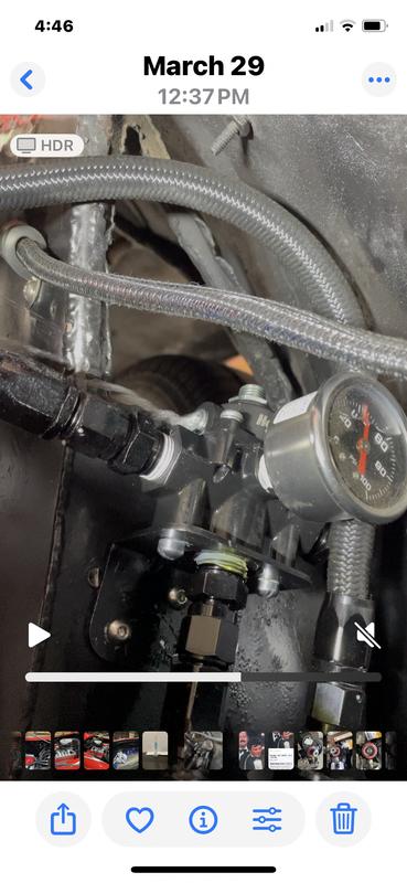Holley 12-886 EFI Fuel Pressure Regulator - JEGS