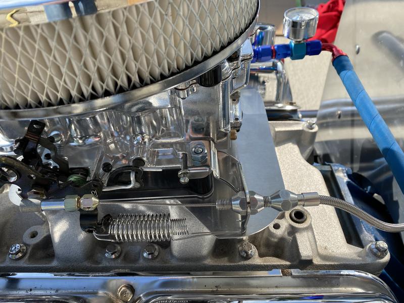 JEGS 154050: Carburetor Heat Shield 4-Hole Style - JEGS