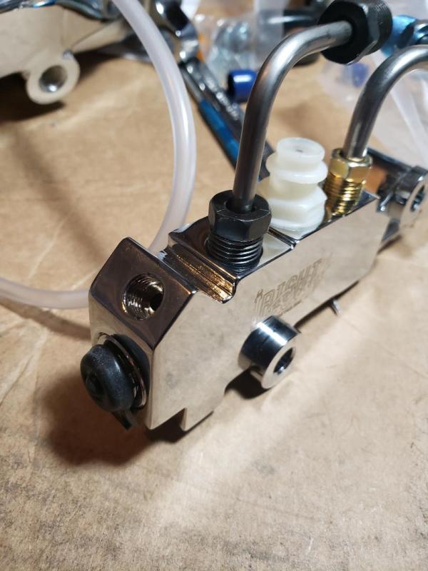 disc//Drum Universal Master Valve and lines The Right Stuff Detailing J81315171 Complete Chrome Upper Assembly Booster