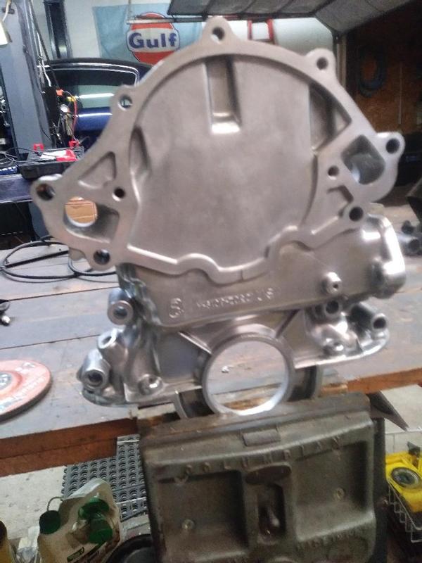 New Enderle Timing Cover supercharger ford SBF dragster 289 302 mustang