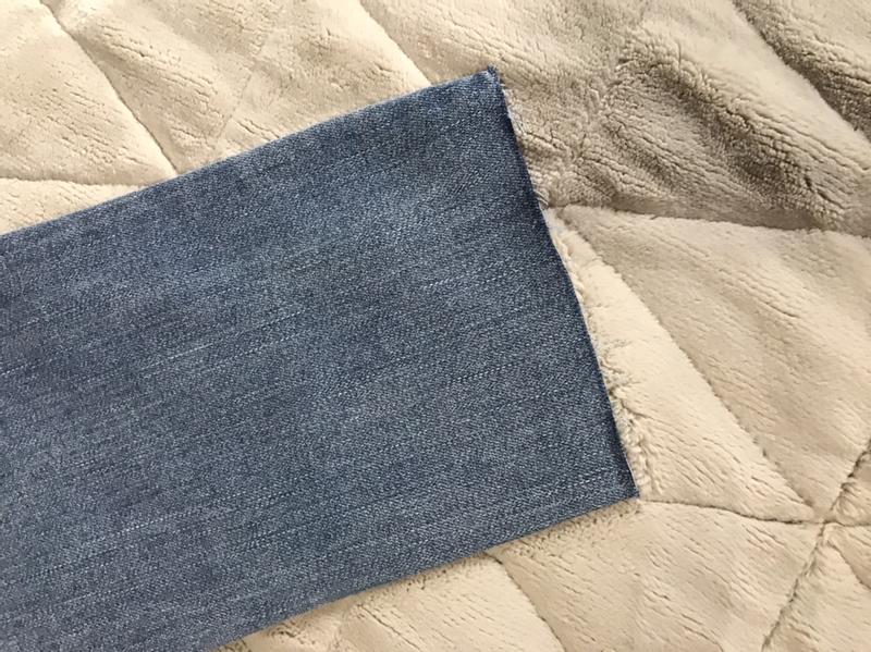 I don’t usually like this type of cut at the bottom but it was cute