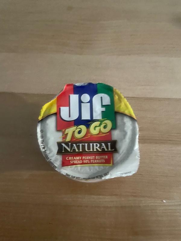 Jif To Go® Natural Creamy Peanut Butter