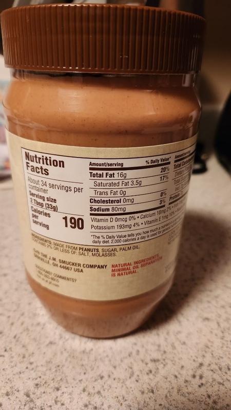 Jif Peanut Butter, Creamy - 16 oz