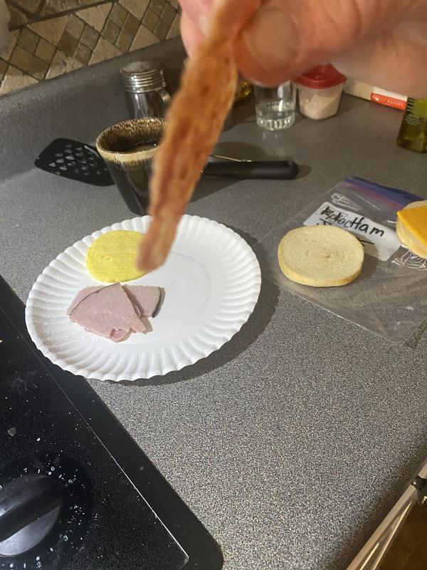 Paper thin sausage