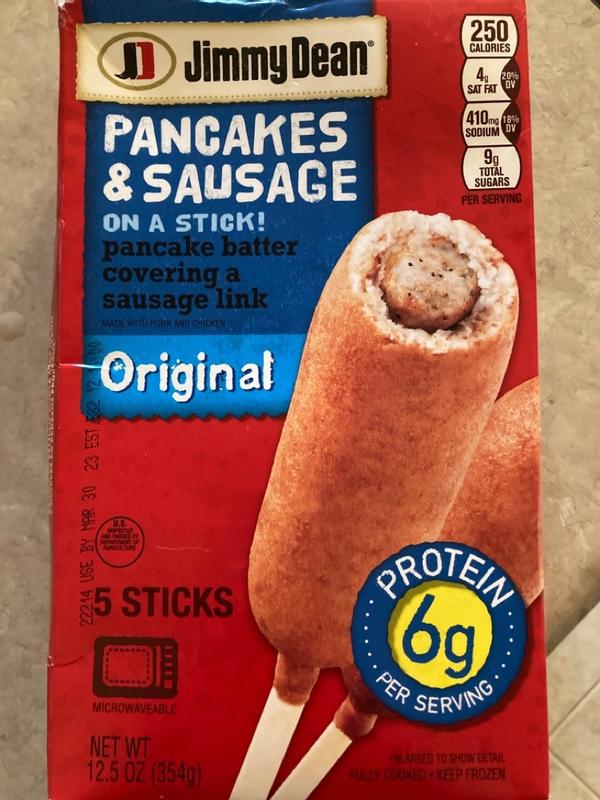 Pancake Sausage on a Stick - Great Grub, Delicious Treats