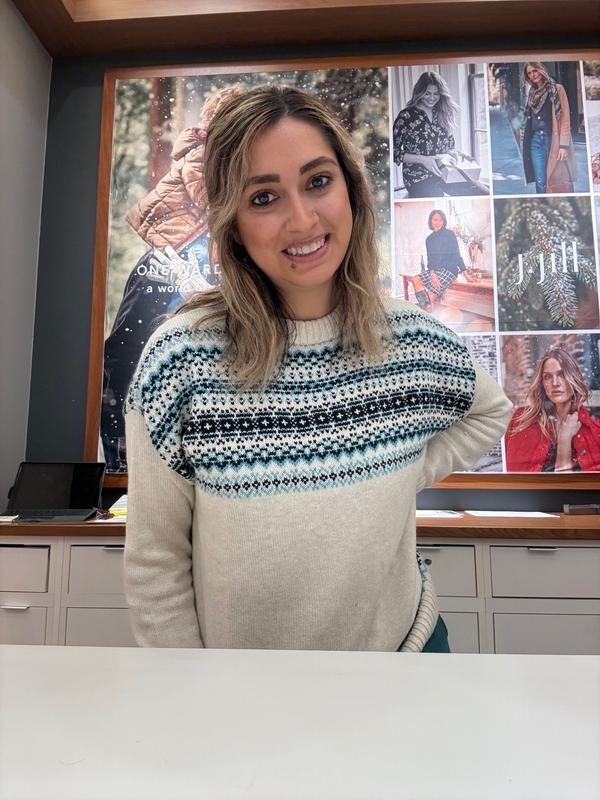 RELAXED FAIR ISLE SWEATER | JJill