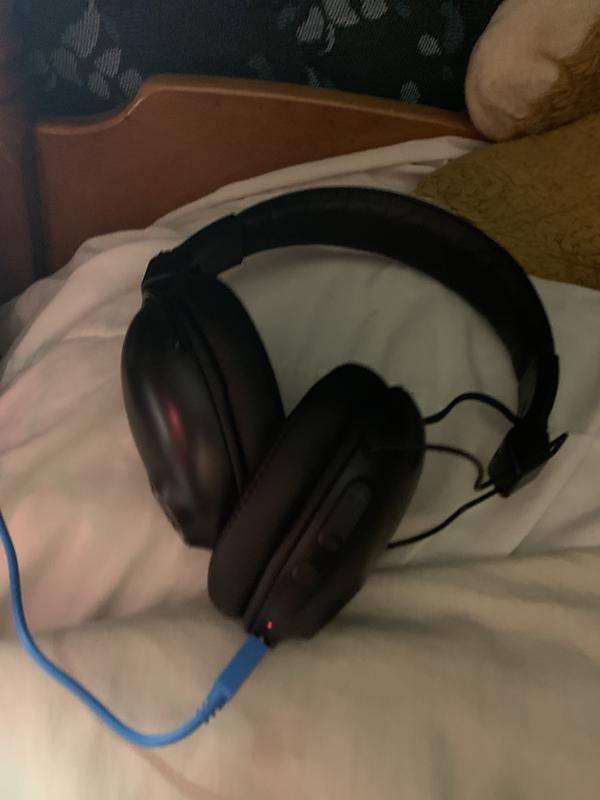 Charging slightly bent on pillow