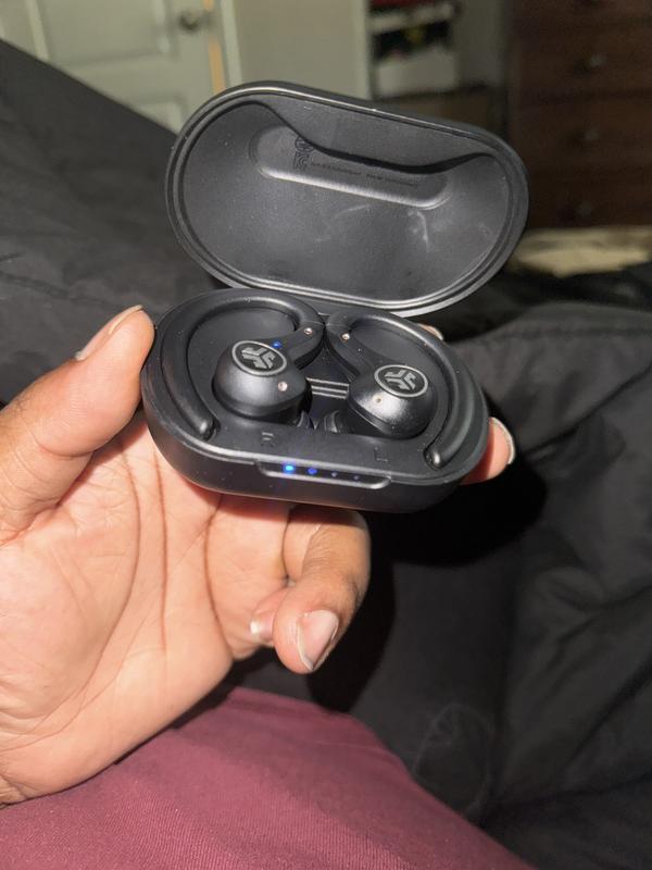 Right still charging. Left is good to go.