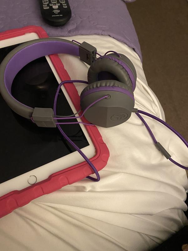 Purple Headphones