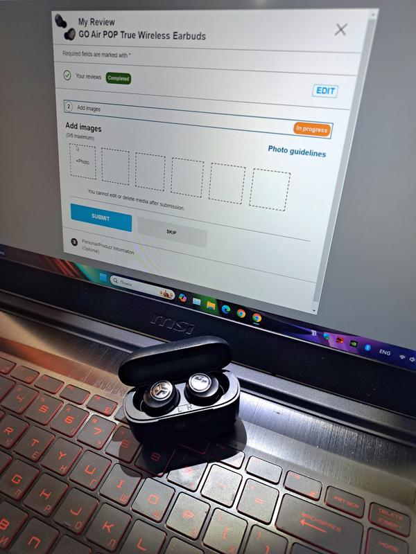 Photo submitted with review of product