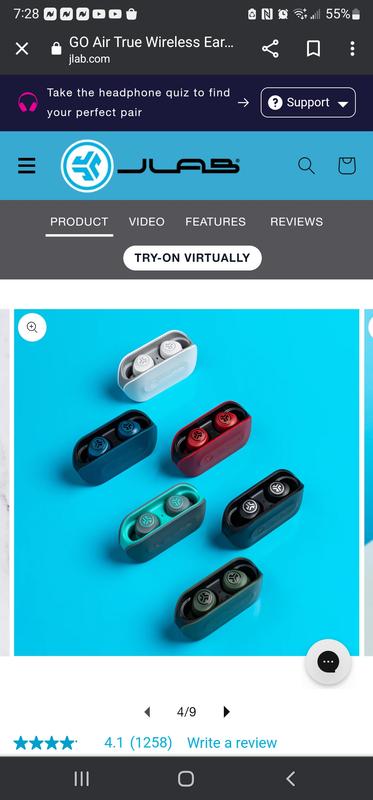 Photo submitted with review of product