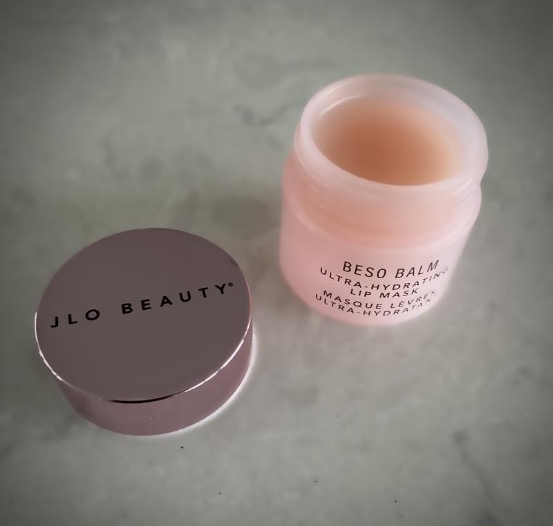 It comes in a little tub so it’s easy to carry in your purse and good for traveling as well.