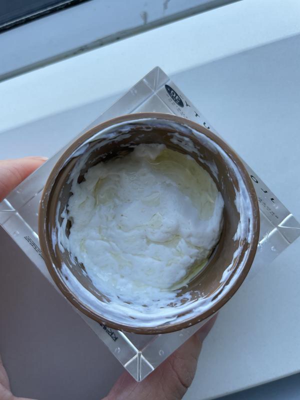 After shaking to try to combine