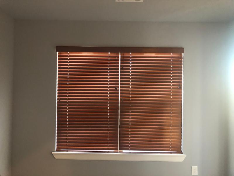 wooden blinds