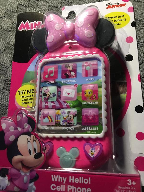 Minnie mouse why hello best sale cell phone