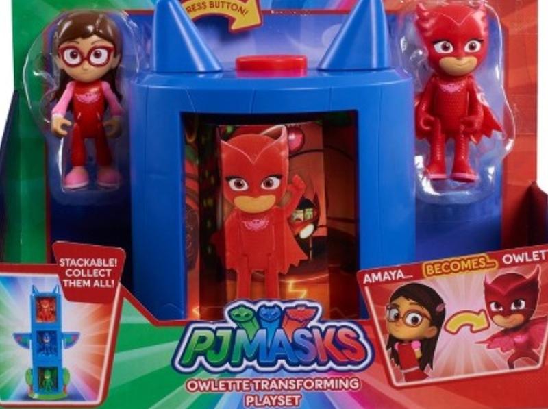 Just Play PJ Masks Transforming Figure Set Owlette Preschool Toys ...