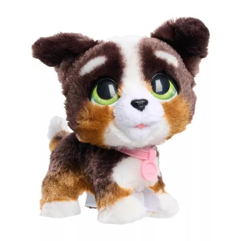furReal Walk-A-Lots Bernedoodle Interactive Toy, 8-inch Walking