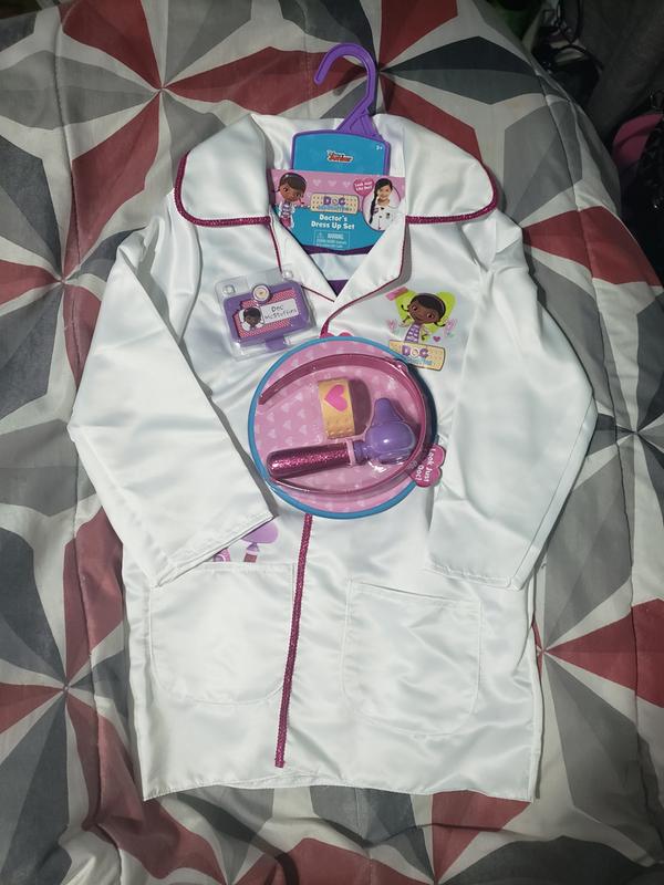 doc mcstuffins toy hospital doctor's dress up set