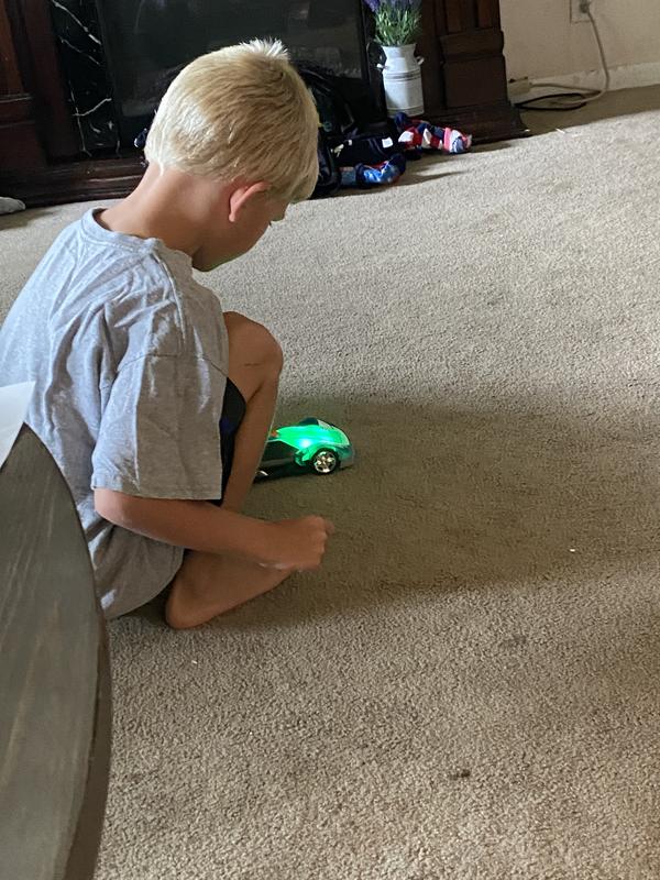 Trying it on the carpet and it works!!