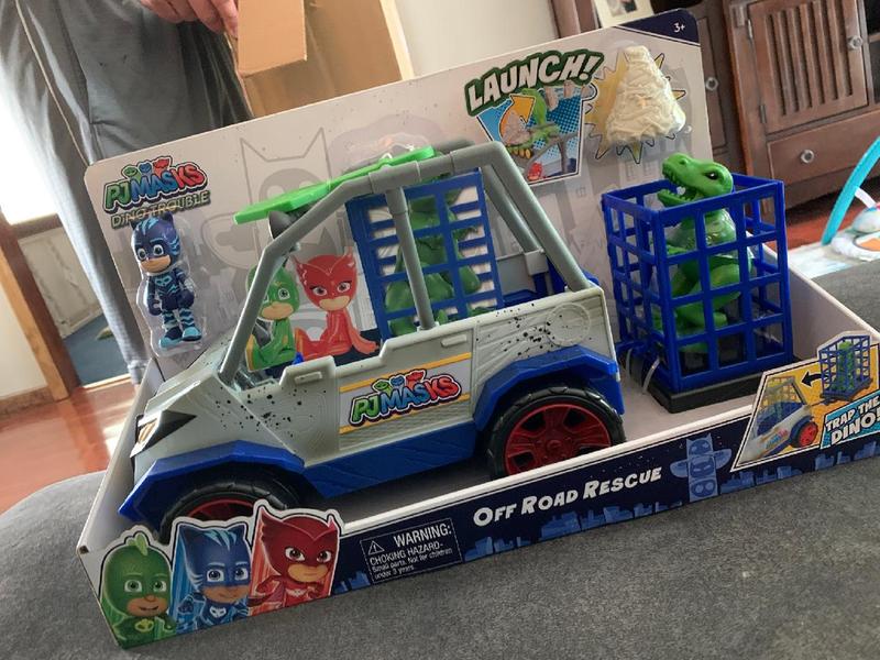 PJ Masks Just Play Dino Trouble Off Roader Rescue Vehicle, Includes