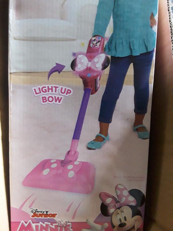 Disney Junior Minnie Mouse Sparkle 'N Clean Play Vacuum