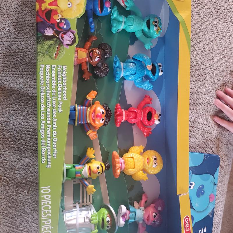 Sesame street figures