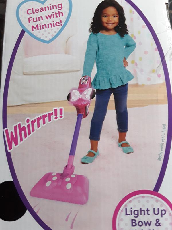 Disney Junior Minnie Mouse Sparkle 'N Clean Play Vacuum