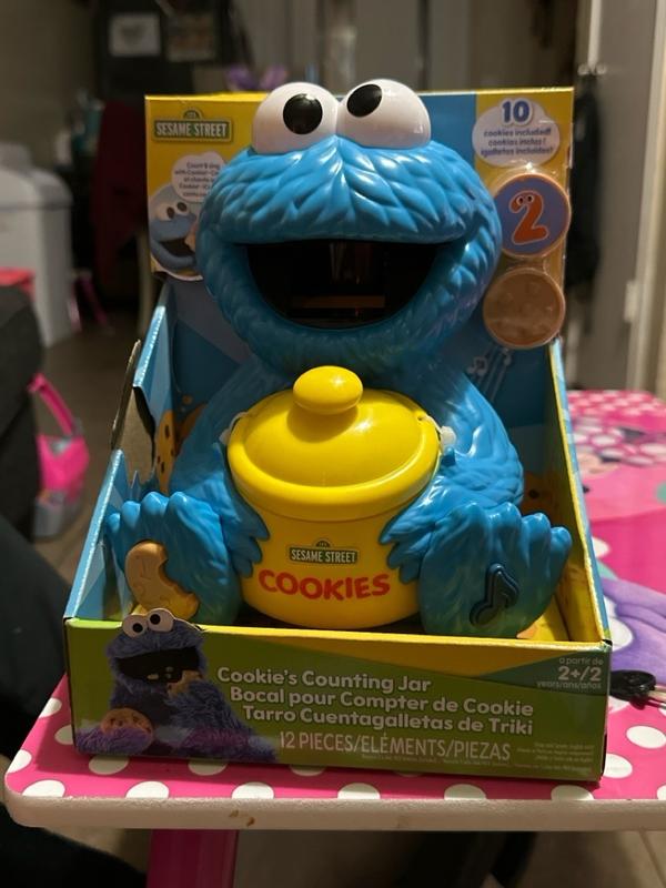 Birthday Cookie Monster Counting Jar Kids Birthday Gift Sesame Street