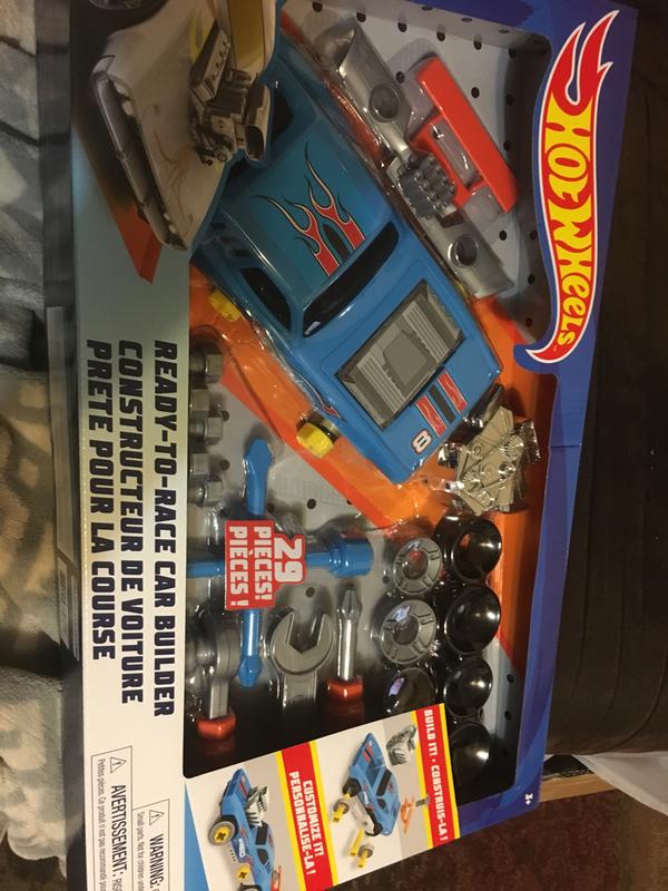 Hot wheels race car builder, kids will play with for hours