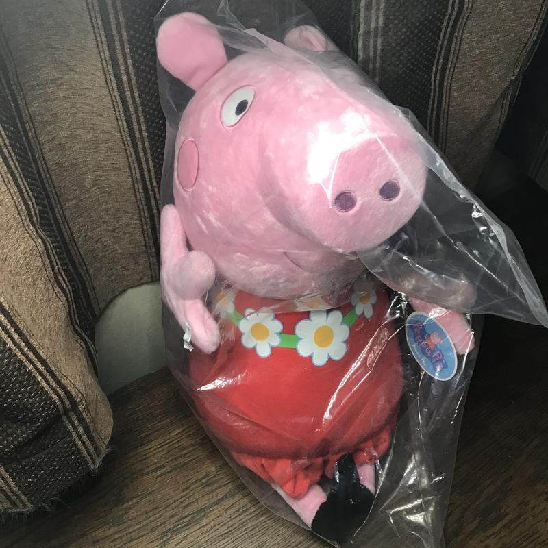 Peppa pig best sale big teddy