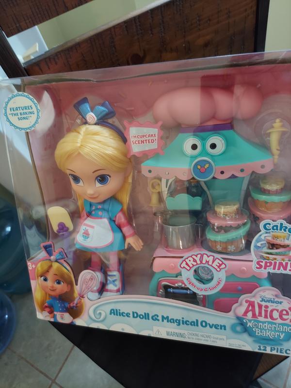 Disney Junior Alice's Wonderland Bakery Wonderland Baker's Bag and Alice  Doll & Magical Oven Review! 