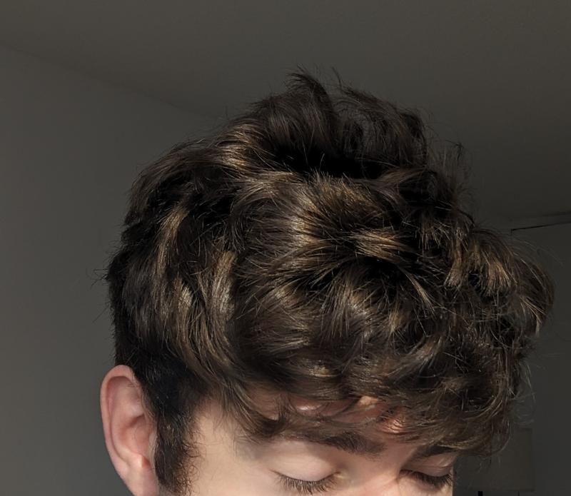 Shampoo + Conditioner + Scalp Oil+ Air Dry Cream. A dream. Jonathan keep going queen ❤️