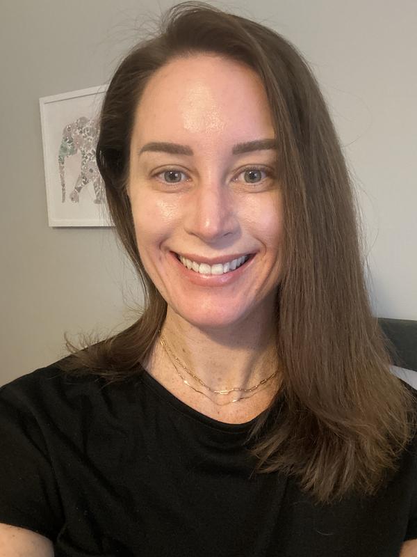 Didn’t even have to straighten my hair!