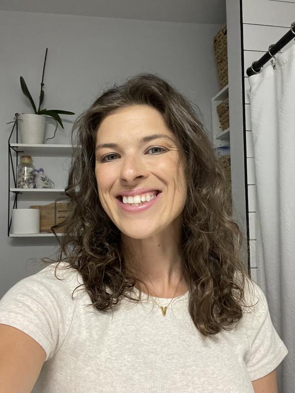 After using shampoo, conditioner, oil and air dry cream